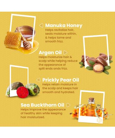 Frizz Control Hair Serum for Hair Growth & Nourishment - Heat Protectant & Anti-Frizz Elixir - Curly Hair Oil (4oz) - Buy Online on GoSupps.com