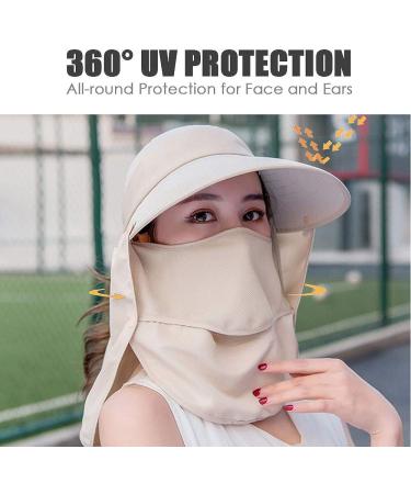 DRIONO Wide Brim Sun Hat - UPF 50 Protection Bucket Fishing Cap in Khaqi - Buy Online on GoSupps.com