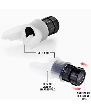 Breathing Exerciser Trainer Lung Exerciser Device Deep Breathing Lung Exerciser Device Adjust Resis-tance Improve Lung Capacity Handheld Lung Expansion Training Tool - Buy Online on GoSupps.com