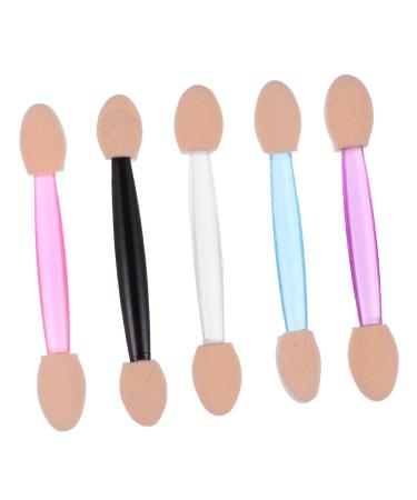 Outanaya 5 Boxes Double Ended Eyeshadow Brush Eyeshadow Brush Sponge Kit Makeup Applicator Non Latex