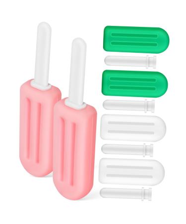 Ipetboom 6 pc ice on the stem silicone to chew retainer holding case chewing gum made of silicone dinner dinner dinner dinner dinner braces aligner chewy as shown medium