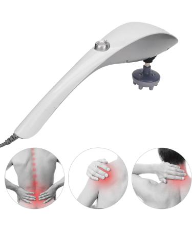 Handheld Body Massager - Long Grip Deep Tissue Relief Device with 11 Massage Heads (EU) | Boost Comfort & Relieve Fatigue - Buy Online on GoSupps.com