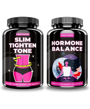 Slim Tighten Tone & Hormone Balance - Women's Weight Loss & Wellness Bundle