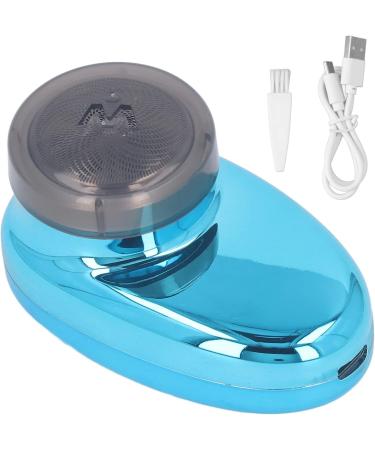 Buy Cordless Mini Beard Trimmer | Arc Shaped Foil USB Rechargeable Waterproof - Digital Display Clipper (Blue) - International Shipping Available - Buy Online on GoSupps.com