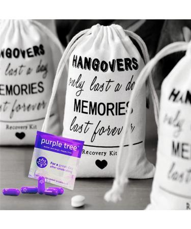 Purple Tree Celebration Vitamin Kit | Rapid Hydration & Liver Support | DHM, Milk Thistle, Electrolytes, Vitamin B & Willow Bark | 40 Pills, 10 Travel Packs - 40 Count - Buy Online on GoSupps.com