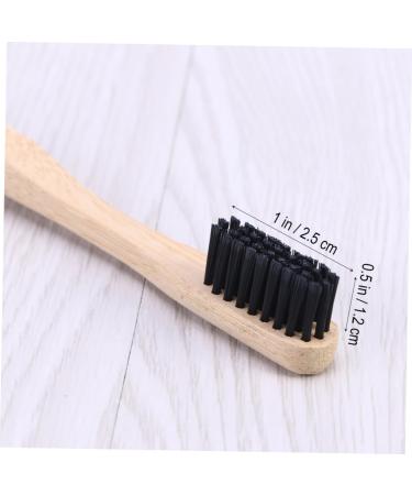 Soft Bristle Wooden Toothbrushes for Kids & Adults | Charcoal Toothbrushes for Healthy Smiles - Buy Online on GoSupps.com