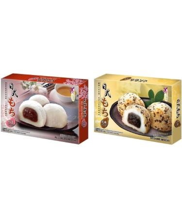 CNMART Assorted Japanese Style Mochi Gift Set 6 Flavours 210g (Pack of 6) - Traditional Soft Rice Cake - Buy Online on GoSupps.com