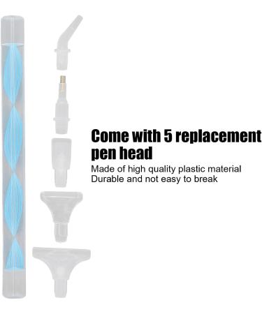 Drill Point Pen Kit - Blue Anti-Fatigue Art & Nail Painting Tool for Creative Projects - Buy Online on GoSupps.com