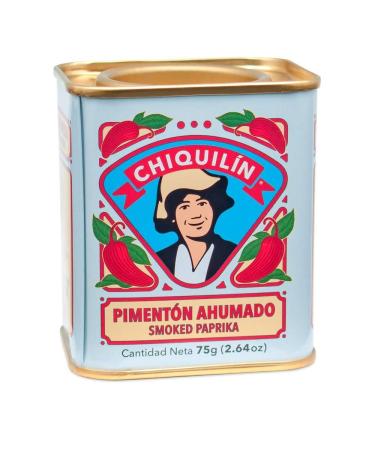 CHIQUILN smoked paprika, 2.64 oz - 75 grams - Gourmet Products since 1909 2.64 Ounce (Pack of 1) Smoked