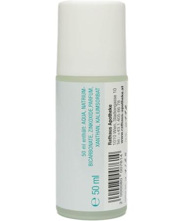  Rathaus Apotheke Wien Thyme Roll-on Deodorant No. 13 - Warm and Powerful Men's Deodorant - Aluminum-Free Basic and Naturally Fresh - 50 ml (Neutral Pure Skin-Friendly) - Buy Online on GoSupps.com
