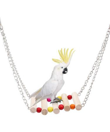Seahelms 8Pcs Parrot Chewing Toys with Hammock & Bells for Cockatiels, Budgies, & Macaws - Buy Online on GoSupps.com