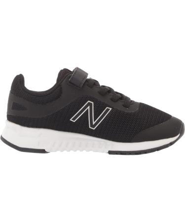 New Balance 455v2 Hook and Loop Running Shoe Little Kid 12 Wide - Black/White - Buy Online on GoSupps.com