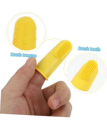 Orfofe 12-Piece Silicone Finger Toothbrush Set for Toddlers - Gentle Oral Care & Massager - Buy Online on GoSupps.com