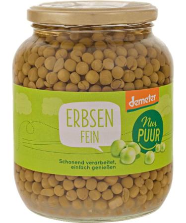 nur puur organic peas Demeter (1 x 680 gr)
