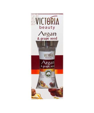 Victoria beauty - hair oil argan hair care serum with grape seed oil and argan oil hair serum for women and men against hair loss (1 x 50 ml)