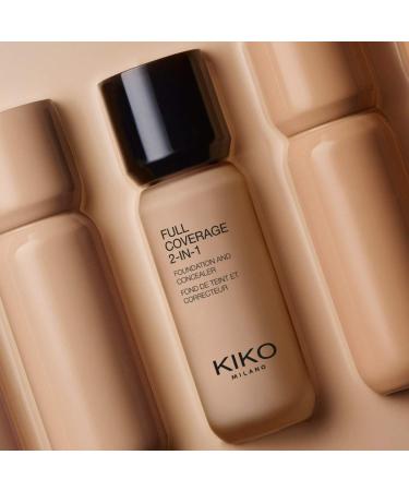 KIKO MILANO Full Coverage 2-in-1 Foundation & Concealer 06 - Wb 15 - Superior Coverage - Buy Online on GoSupps.com