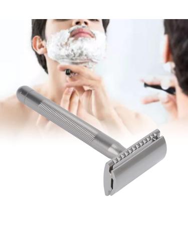 Double Edge Safety Razor - Zinc Alloy & Brass - Perfect Birthday Gift for Travel & Home Facial Care - Buy Online on GoSupps.com