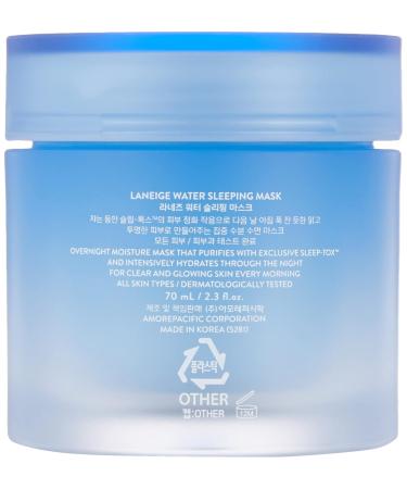 Laneige Ex Water Sleeping Mask 2.3 oz - Unisex Hydrating Face Mask for Glowing Skin | International Shipping Available - Buy Online on GoSupps.com