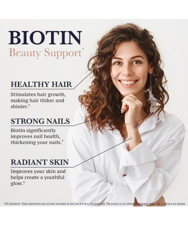 Puregen Labs Biotin 10 000 MCG Supports Healthy Hair Skin & Nails - High Potency Beauty Support - Non-GMO Gluten Free | 360 Vegetarian Tablets - Buy Online on GoSupps.com