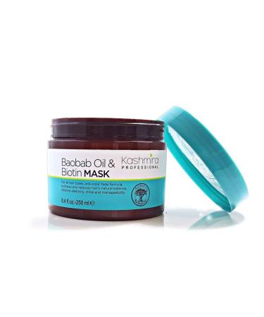 Baobab Oil & Biotin Hair Mask | Deep Penetrating Treatment for Elasticity & Strength Restoration - Shop Internationally - Buy Online on GoSupps.com
