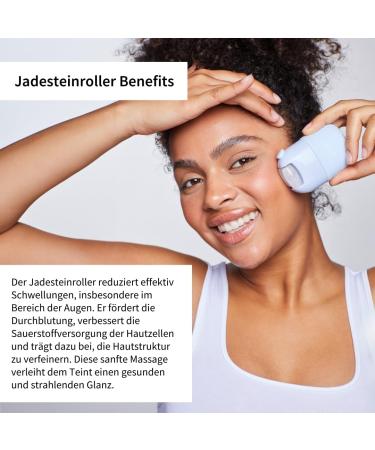 Fleeky Ice Cube Roller-Face Scooter with Jade Stone | Skin Lighting Swelling Reduction & Anti-Aging | Radiant Skin Solution - Buy Online on GoSupps.com