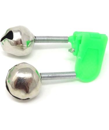 HONBAY 30PCS Plastic Clamp Fishing Rod Alarm Dual Bells - Green/Red Alerts - Buy Online on GoSupps.com