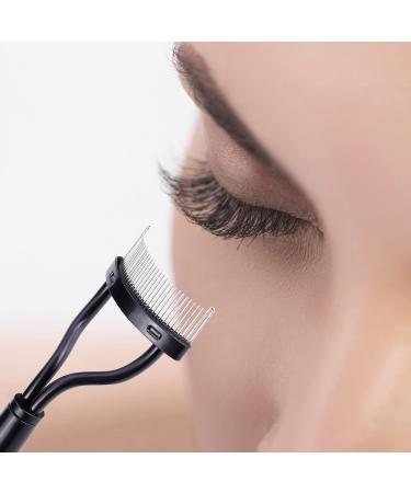 MSQ Eyebrow Brush & Eyelash Separator Set | Professional Eye Makeup Tools (3 Pieces) - Ideal for Perfect Brows & Lashes | International Shipping - Buy Online on GoSupps.com