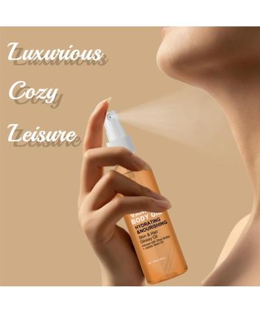 Vanilla and Cashmere Body Oil Deep Nourish Skin Vanilla Cashmere Body & Hair Oil Shiny Body Oil for Body Care - Buy Online on GoSupps.com