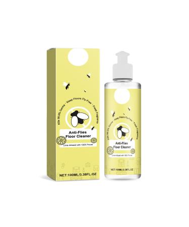 YIBAISI 100ml MultiSurfaces Floor Cleaner with Floor Finish Cleaner & Polish Control Fly Infestation for Floor