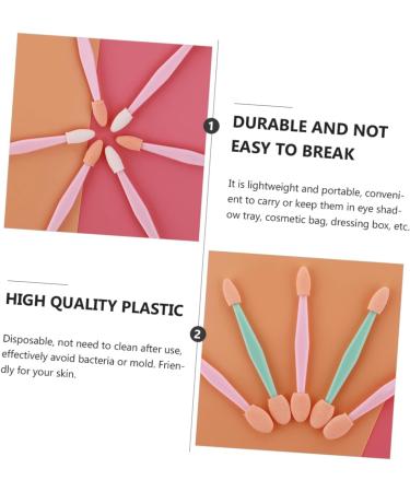 Healeved 2 Sets Eye Shadow Brush Eyeshadow Brush Kit Eyedhadow Brush Eyeliner Brush Beauty Sponges Non Latex 7.4X1cmx2pcs As Shownx2pcs - Buy Online on GoSupps.com