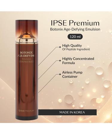 Buy IPSE Korean Face Serum 120ml | Botonix Age-Defying Emulsion with SNAP-8 | Anti-Aging Hydrating Serum for Fine Lines & Wrinkles | Deep Moisturizing & Nourishing Formula - Buy Online on GoSupps.com
