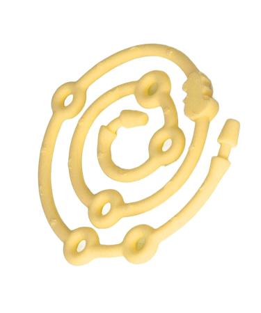 Buy Yellow Baby Pacifier Silicone Teether - Nipple Holder & Hanging Baskets for Crib & Bags | International Shipping Available - Buy Online on GoSupps.com
