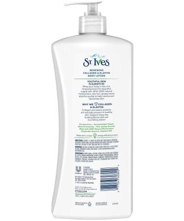 St. Ives Collagen Elastin Body Lotion 21 oz (Pack of 3) - Skin Renewing Formula - Buy Online on GoSupps.com