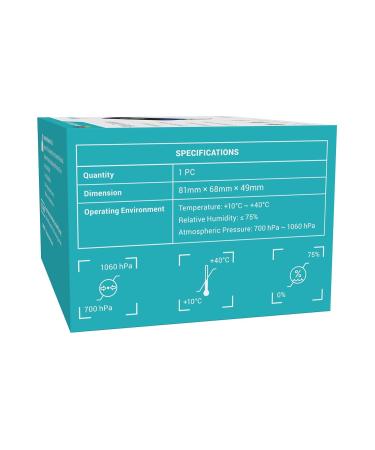 Europapa Finger Pulse Oximeter - Fast SPO2 Measurement with OLED Display for Adults | Accurate Oxygen Saturation Monitor - Buy Online on GoSupps.com