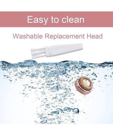Flawless Women Lip, Chin & Cheeks Hair Remover Replacement Heads - 18K Gold-Plated Rose Gold (4 Count) - Buy Online on GoSupps.com