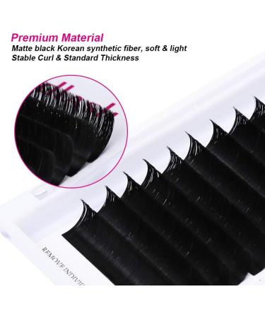 Fadlash Easy Fan 0.07 DD Curl 17mm Single Russian Eyelashes - Natural Look Blooming Extensions - Buy Online on GoSupps.com