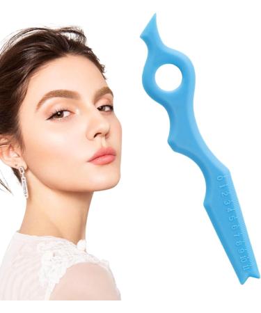 Eyeliner Applicator Tool - Silicone Eyeliner Tool Aid Portable Silicone Eyeliner Stencils Ruler Multifunctional Eye Makeup Tool for Eyeliner Eyeshadow Lipstick Hersil Blue - Buy Online on GoSupps.com