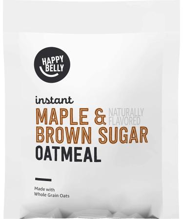 Amazon Brand Instant Oatmeal Maple & Brown Sugar 20 Pack - Buy Online on GoSupps.com