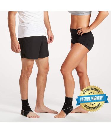 ComfiLife Adjustable Compression Ankle Brace for Plantar Fasciitis & Achilles Tendon - Breathable Wrap for Men & Women - Buy Online on GoSupps.com