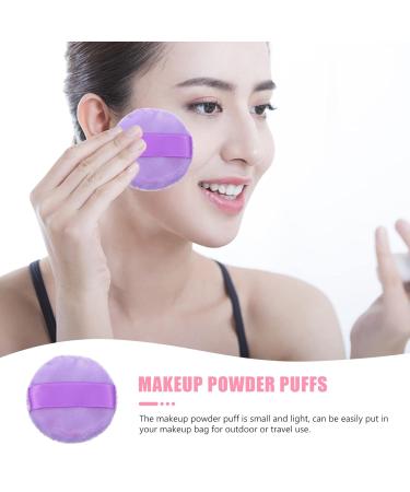 FRCOLOR 5pcs Powder Puff Set - Plush Cotton Makeup Sponges for Face & Body | Perfect for Loose Powder & Emulsion - Buy Online on GoSupps.com