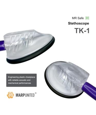 TK-1 Dual-Frequency MR Safe Stethoscope in Purple | Professional Quality | International Shipping Available - Buy Online on GoSupps.com