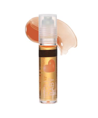 bellv Rollerball Lip Oil - 4 ml - Non-stick lip care oil - Lip makeup accessory - Moisturizing oil for work travel dates Bellv