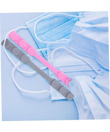 Minkissy 12 Pack Adjustable Silicone Mask Clips - Reusable Ear Hooks for Face Covering Hearing Protection & Mask Accessories - Buy Online on GoSupps.com