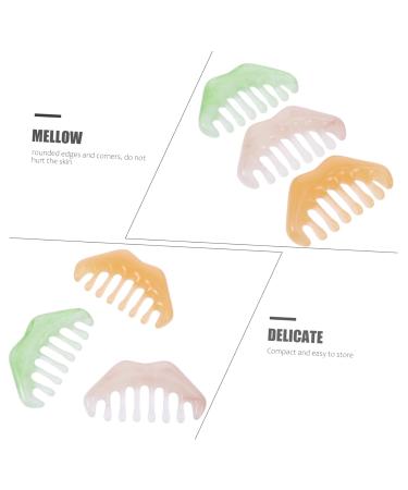 FOMIYES 6-Piece Massage Comb Set | Promote Relaxation & Hair Health | Perfect for Sensitive Scalp - Buy Online on GoSupps.com