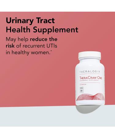 Theralogix TheraCran One Cranberry Capsules - 180-Day Supply - Cranberry Supplement for Men & Women - Cranberry Pills to Support Urinary Tract Health* - 36mg PACs per Capsule - NSF Certified 180 Coun - Buy Online on GoSupps.com