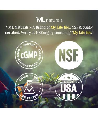 ML Naturals Quercetin 800mg with Bromelain 200 mg, 240 Vegetable Capsules. Supports Cardiovascular and Immune Health, Third-Party Lab Tested 240 Count (Pack of 1) - Buy Online on GoSupps.com