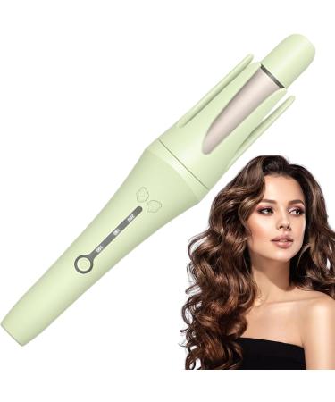 Muflydo Hair Curling Iron Automatic Detangling Curling Stick Wand Fast Heating - Ions Hair Iron Curler 3 Adjustable Temps Hair Crimper Waver Hair Tool for Most Hair Types 32MM Green - Buy Online on GoSupps.com