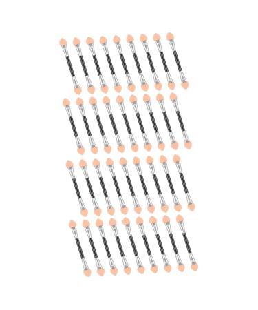 Beavorty 100 pcs eye makeup applicators eye spoolie brush eyeshadow brush kit Eye shadow brush suite Miss mix 8x1cmx2pcs Pinkx2pcs