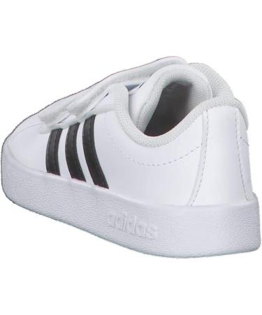 Buy adidas Unisex Kids Vl Court 2.0 Cmf Sneakers - 20 EU White/Ftwbla Negbas | International Shipping Available - Buy Online on GoSupps.com