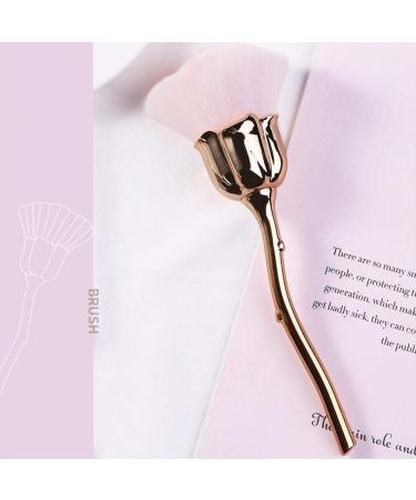 Nail Art Dust Brush - Rose Head Manicure & Blush Powder Brush | Fashion Gel Nail Accessories & Tools for Perfect Nails - Buy Online on GoSupps.com